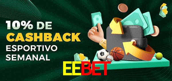 10% de bônus de cashback na EEBET